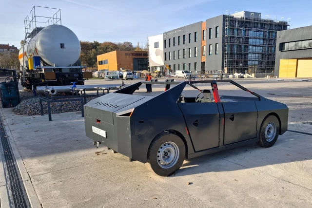 Pojazd przeznaczony do szkoleń pożarowych