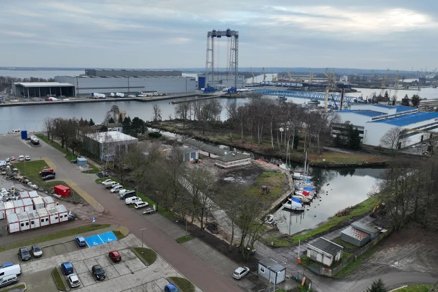 Widok z drona na OSRM - grudzień 2025 