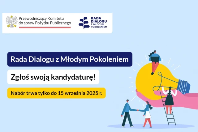 Nabór do Rady Dialogu z Młodym Pokoleniem