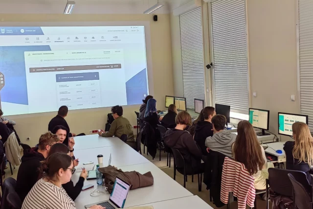 Uczestnicy w trakcie rozgrywek
