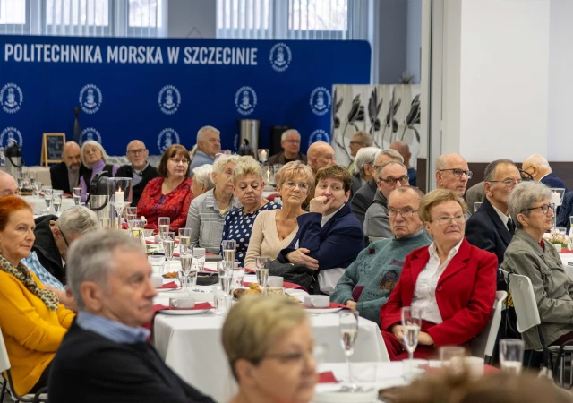 Spotkanie wigilijne emerytowanych pracowników Politechniki Morskiej w Szczecinie