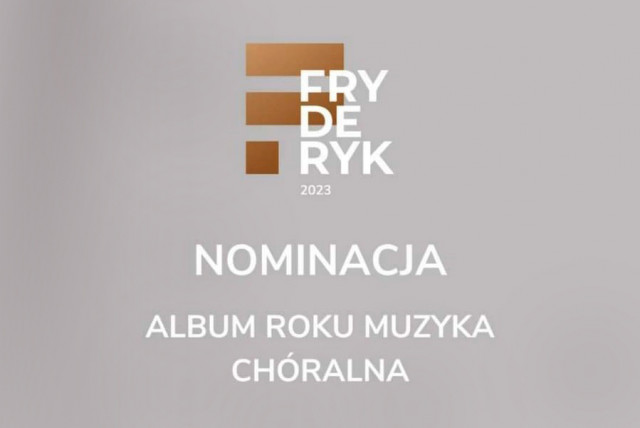 Nominacja do nagrody Fryderyk dla Chóru Politechniki Morskiej w Szczecinie