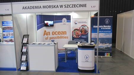 Międzynarodowe Targi Morskie BALTEXPO - stoisko AMS