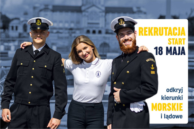 Studenci Politechniki Morskiej - Rekrutacja - start 18 maja