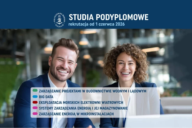 Studia podyplomowe na Politechnice Morskiej - rekrutacja 2026 ruszyła