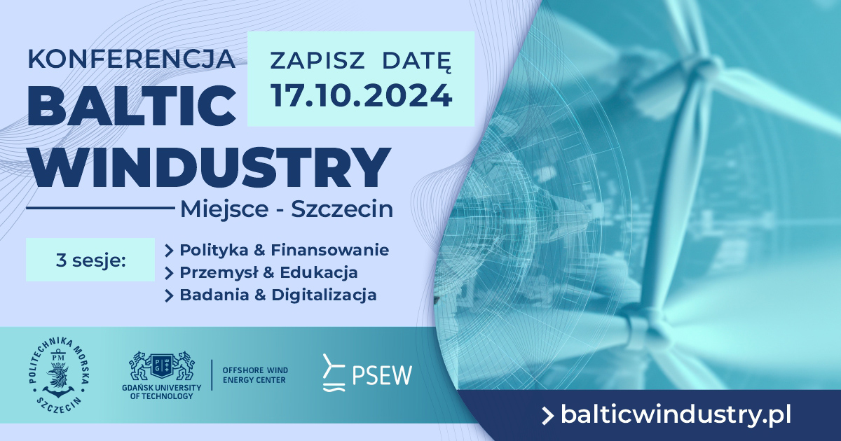 konferencja Baltic Windustry - baner informacyjny