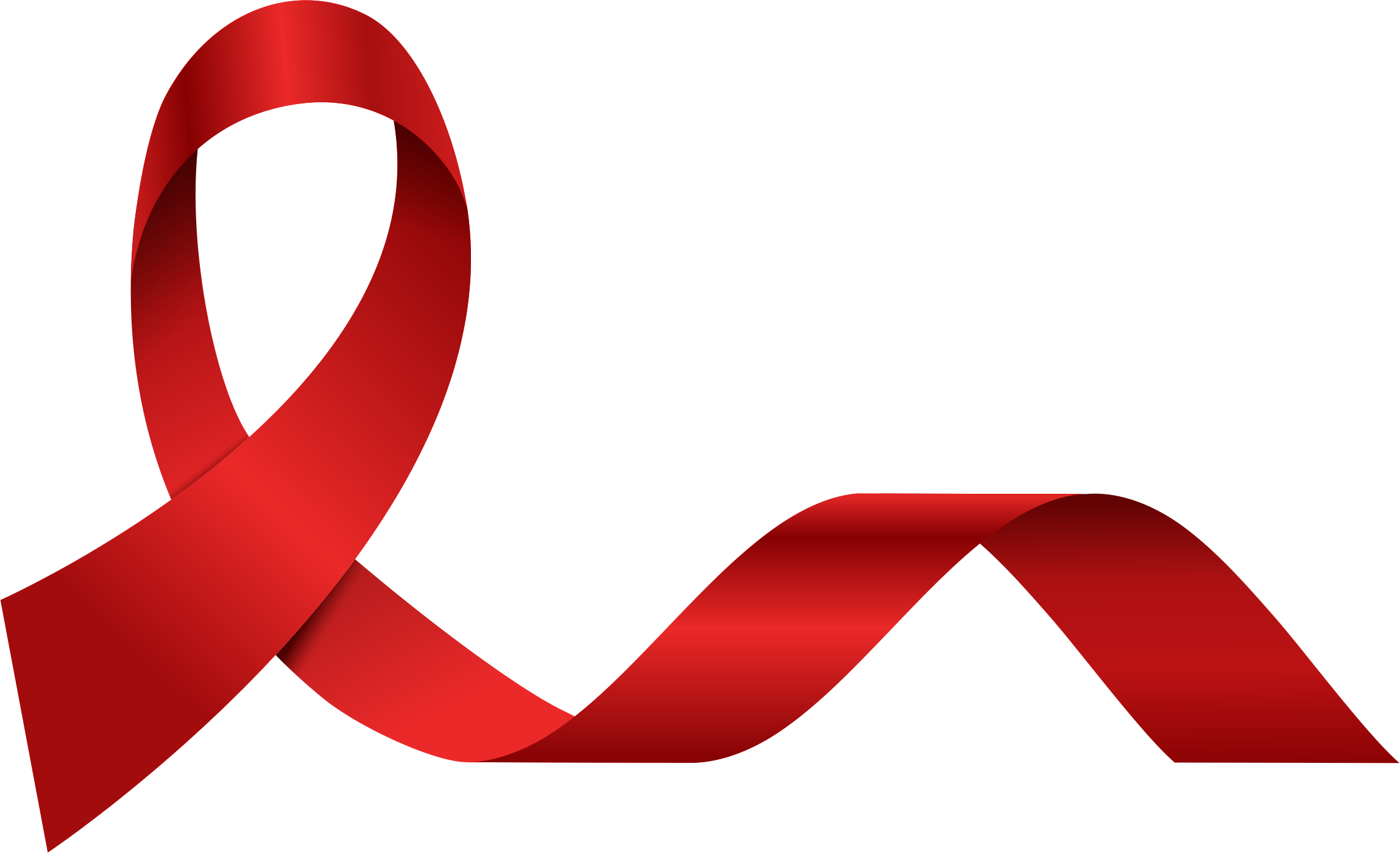 czerwona wstążka - symbol Dnia Walki z AIDS