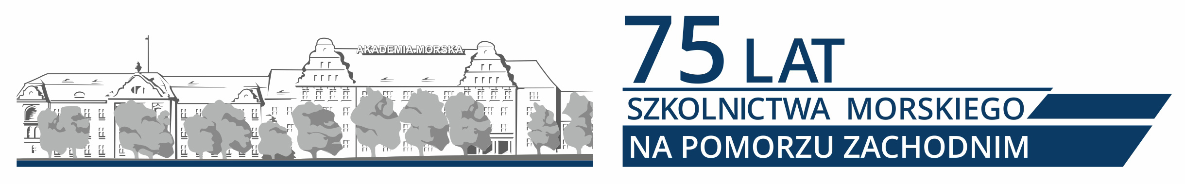 75-lat szkolnictwa-morskiego na Pomorzu Zachodnim-logo 