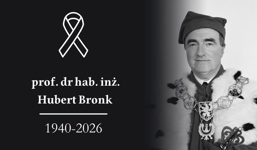 prof. dr hab. inż. Hubert Bronk - materiał Uniwersytetu Szczecińskiego
