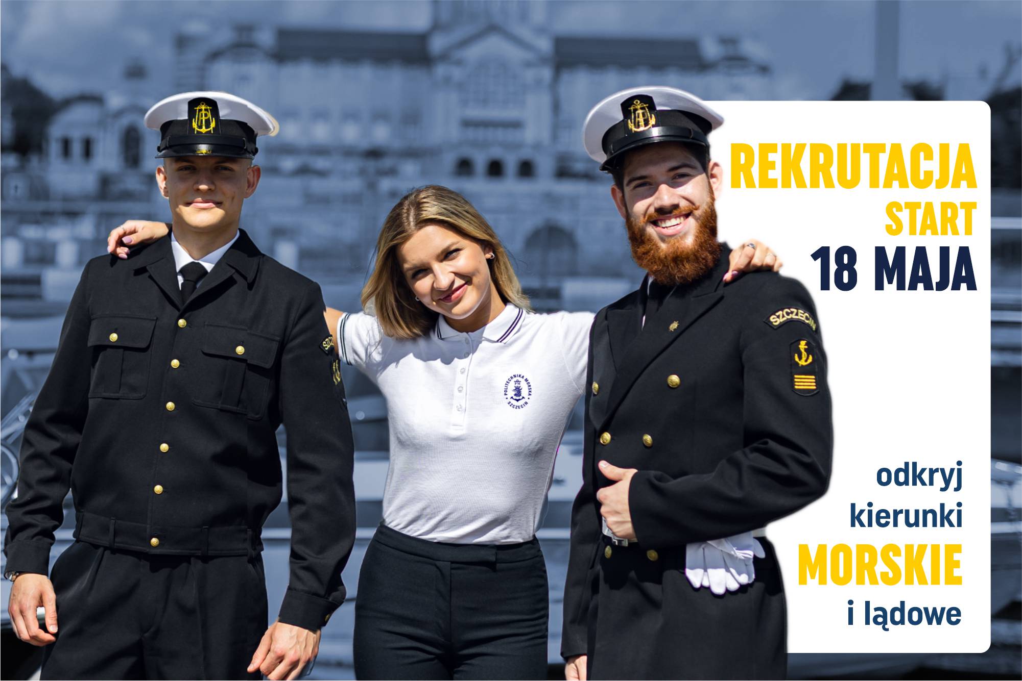 Studenci Politechniki Morskiej - Rekrutacja - start 18 maja