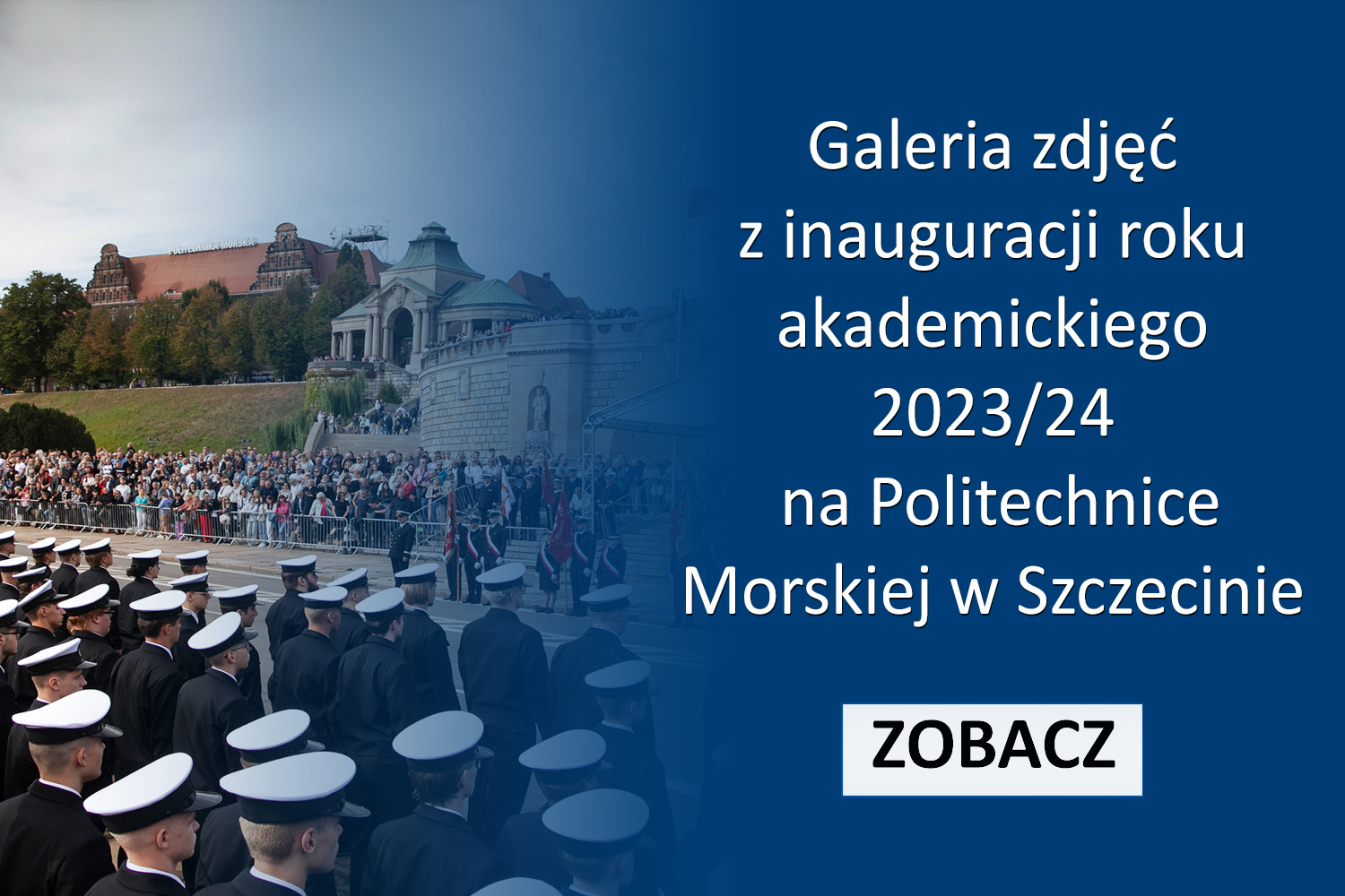 Inauguracja roku akademickiego Politechniki Morskiej - widok ogólny - Zobacz galerię zdjęć - grafika