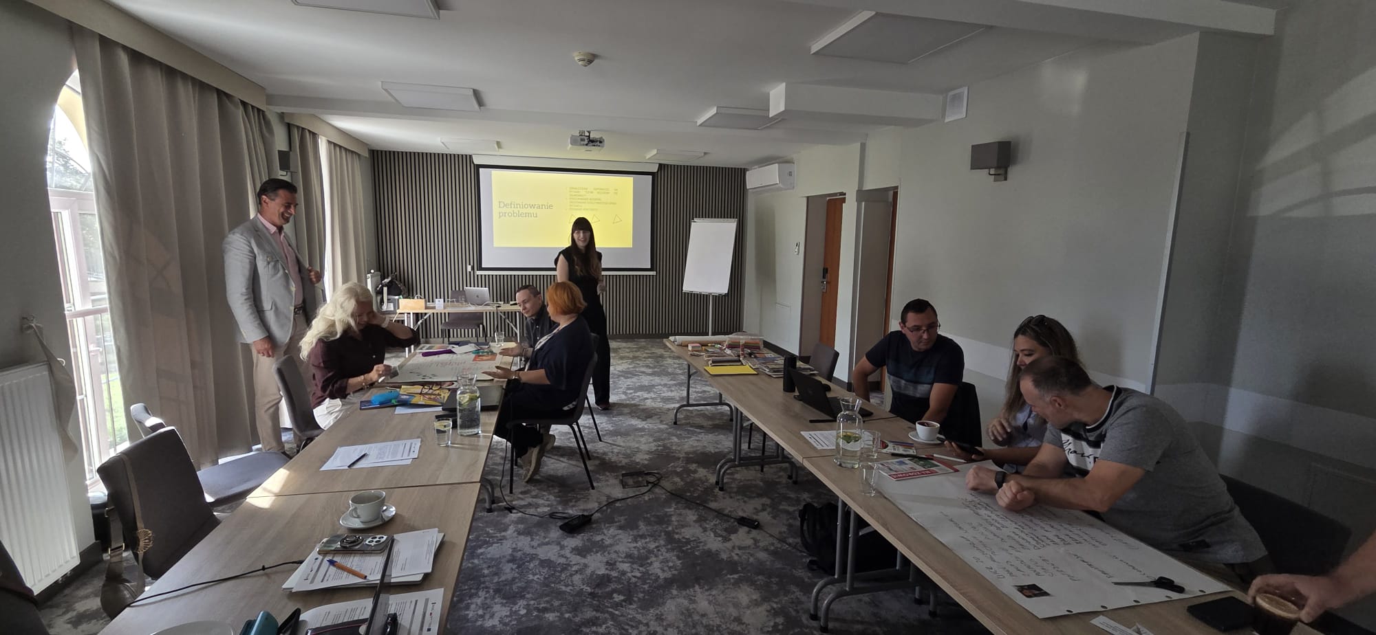Nauczyciele akademiccy na szkoleniu Design Thinking 