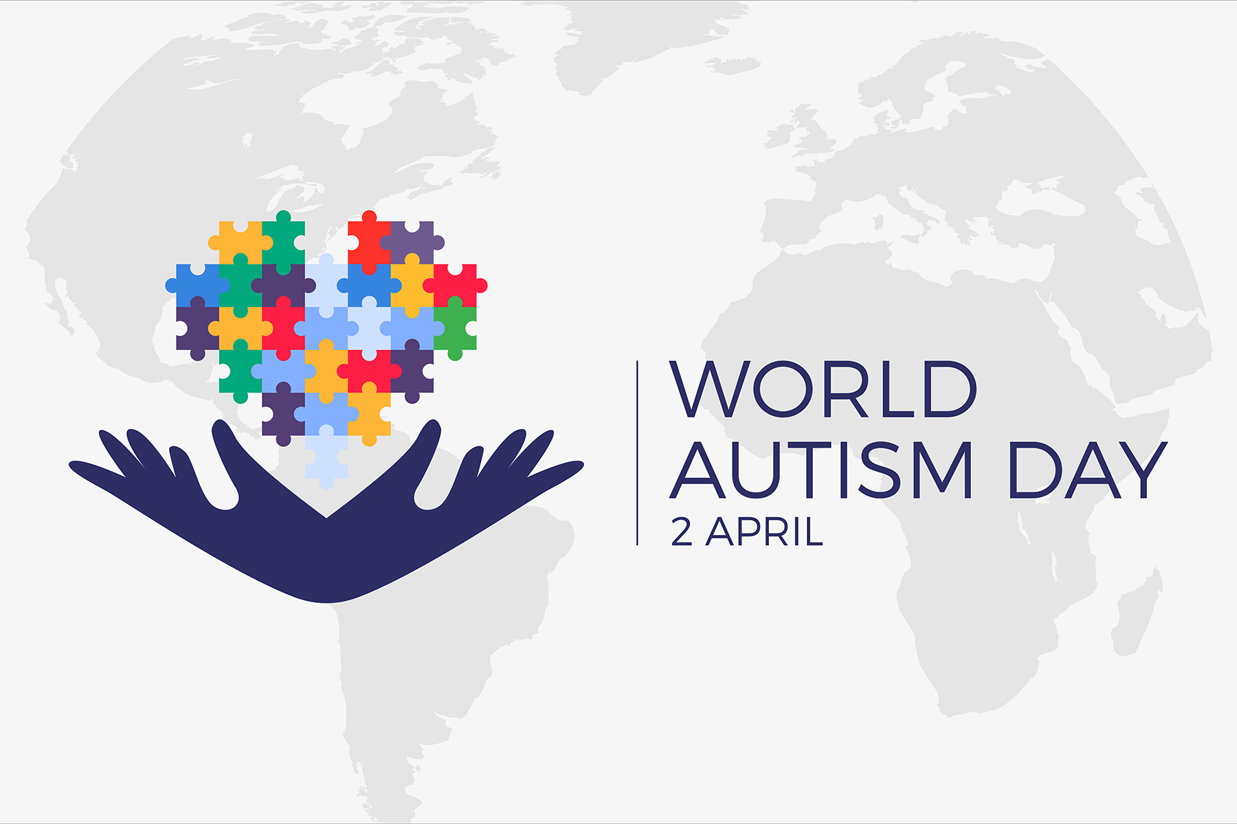 Word Autism Day 2023 - grafika