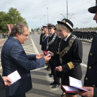 Wręczanie odznaczeń pracownikom Politechniki Morskiej w Szczecinie