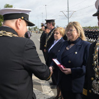 Wręczanie odznaczeń pracownikom Politechniki Morskiej w Szczecinie