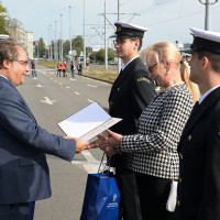 Wręczenie nagród od Ministra Infrastruktury dla wyróżniających się absolwentów Politechniki Morskiej