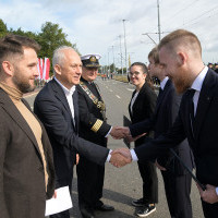 Wręczenie stypendiów i listów gratulacyjnych od Marszałka Województwa Zachodniopomorskiego dla studentów PM