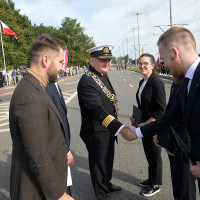 Wręczenie stypendiów i listów gratulacyjnych od Marszałka Województwa Zachodniopomorskiego dla studentów PM