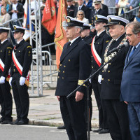  Sekretarz Stanu Marek Gróbarczyk przemawia do studentów I roku PM