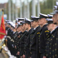 Poczet Sztandarowy i Kompania Honorowa Politechniki Morskiej w Szczecinie