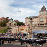 Uroczystość inauguracji roku akademickiego na Politechnice Morskie w Szczecinie - widok ogólny