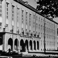 Budynek PSM na al. Piastów 19 w Szczecinie