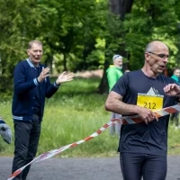 Uczestnicy "Biegu dla Marty"