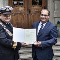 Rektor PM i wiceminister w Ministerstwie Infrastruktury M. Gróbarczyk 