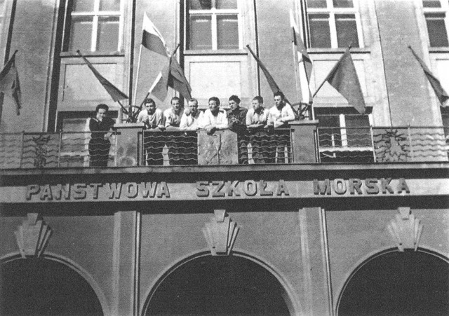 Studenci PSM Aleja Piastów, lata 50-te