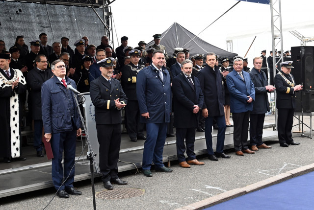Fundatorzy sztandaru politechniki Morskiej w Szczecinie