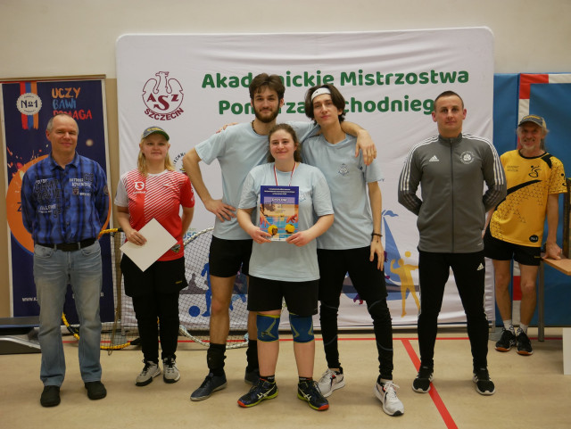 4 m-ce kat. drużynowa -  Akademickie Mistrzostwa Województwa Zachodniopomorskiego w Roundnet 2023