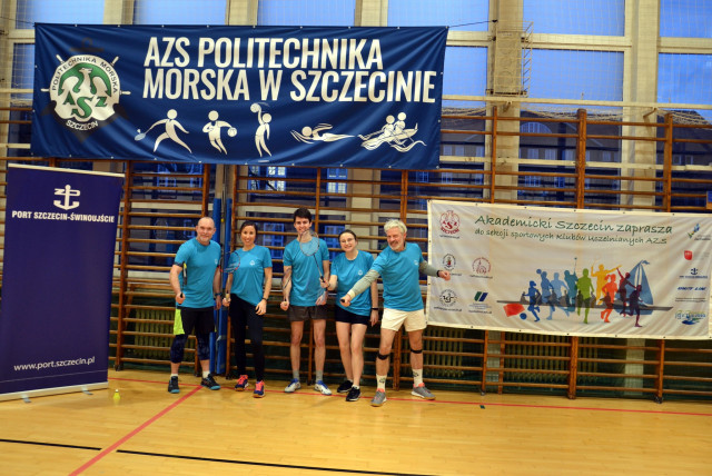 Drużyna PM - badminton 2024 - zdjęcie grupowe