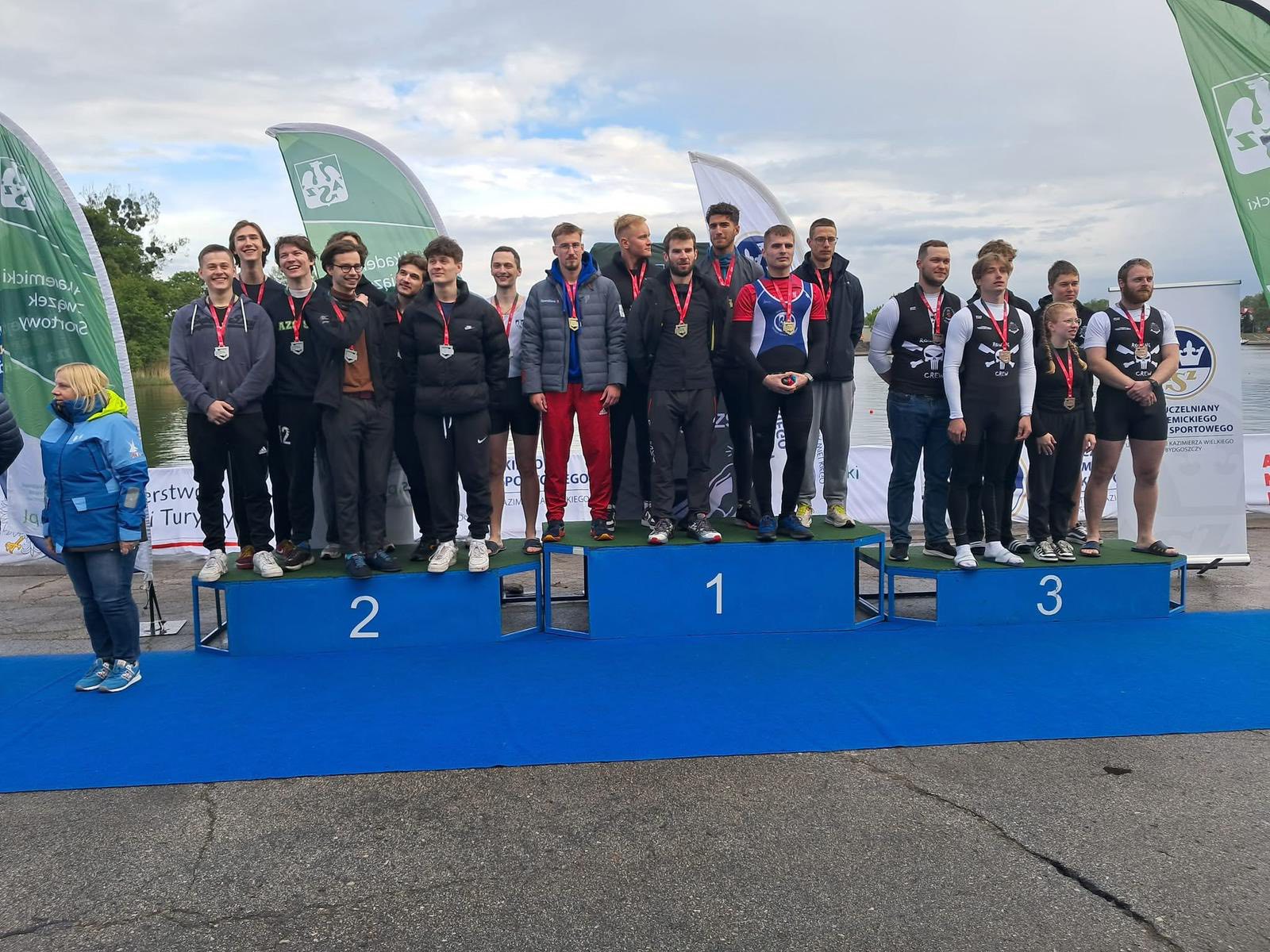 AMP w Wioślarstwie 2025 - podium