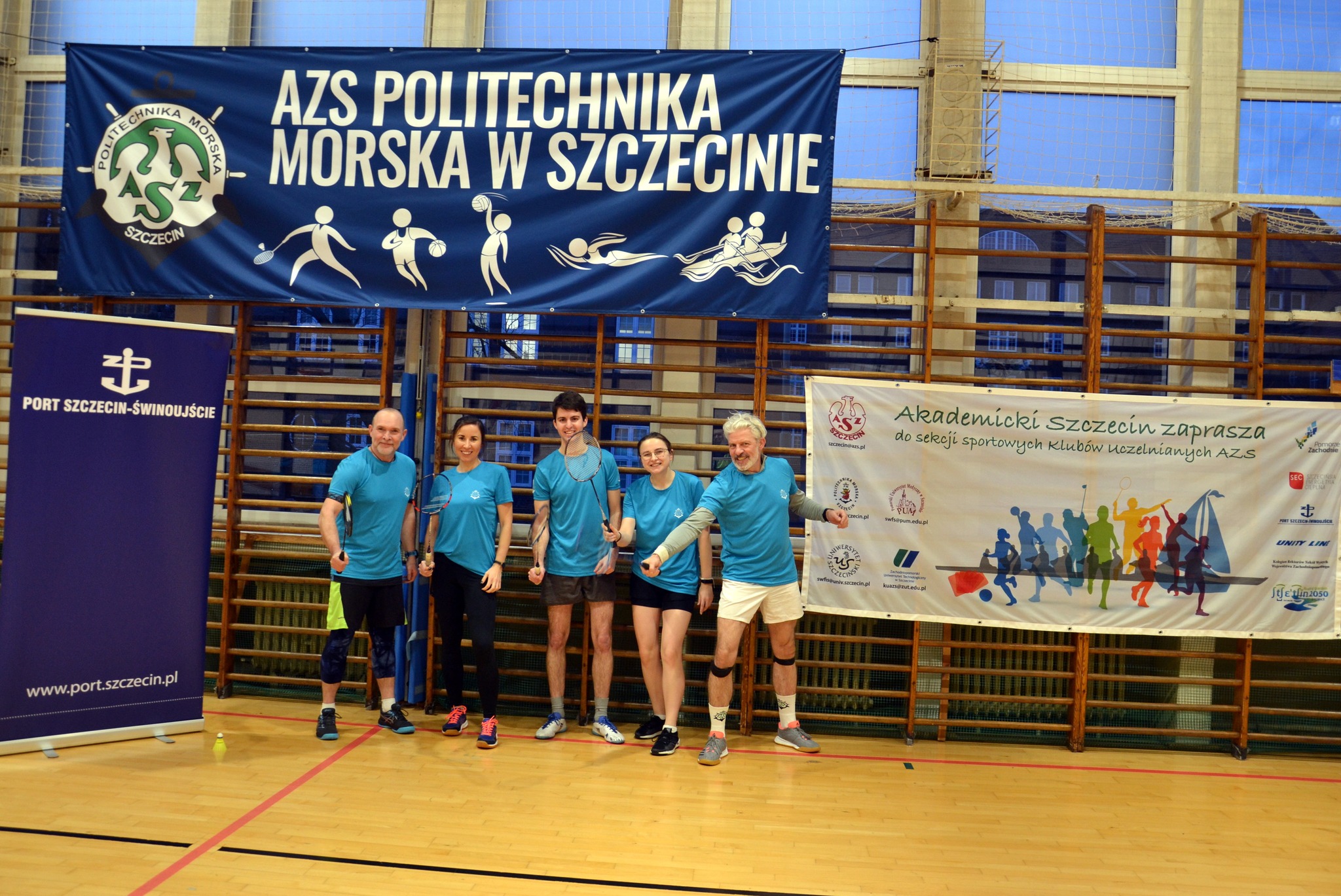 Drużyna PM - badminton 2024 - zdjęcie grupowe