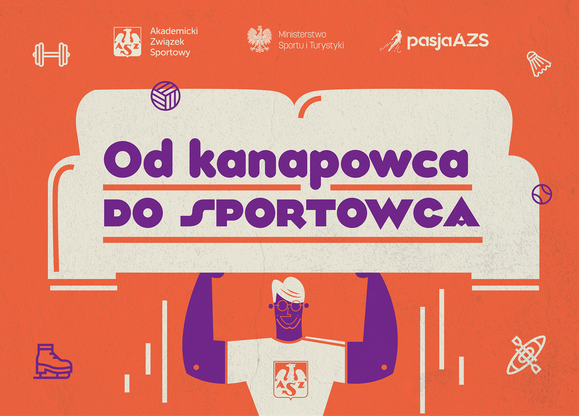 akcja "Od Kanapowca do Sportowca". plakat