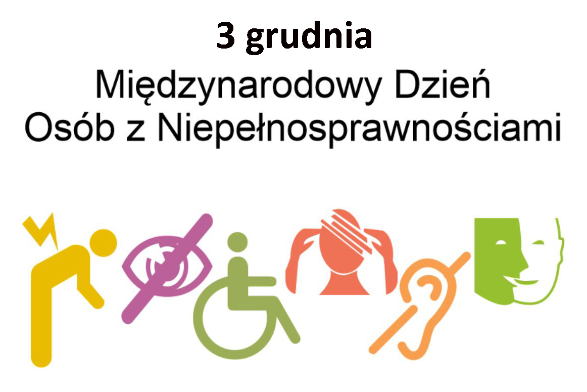 Plakat Międzynarodowego Dnia Osób z Niepełnosprawnościami