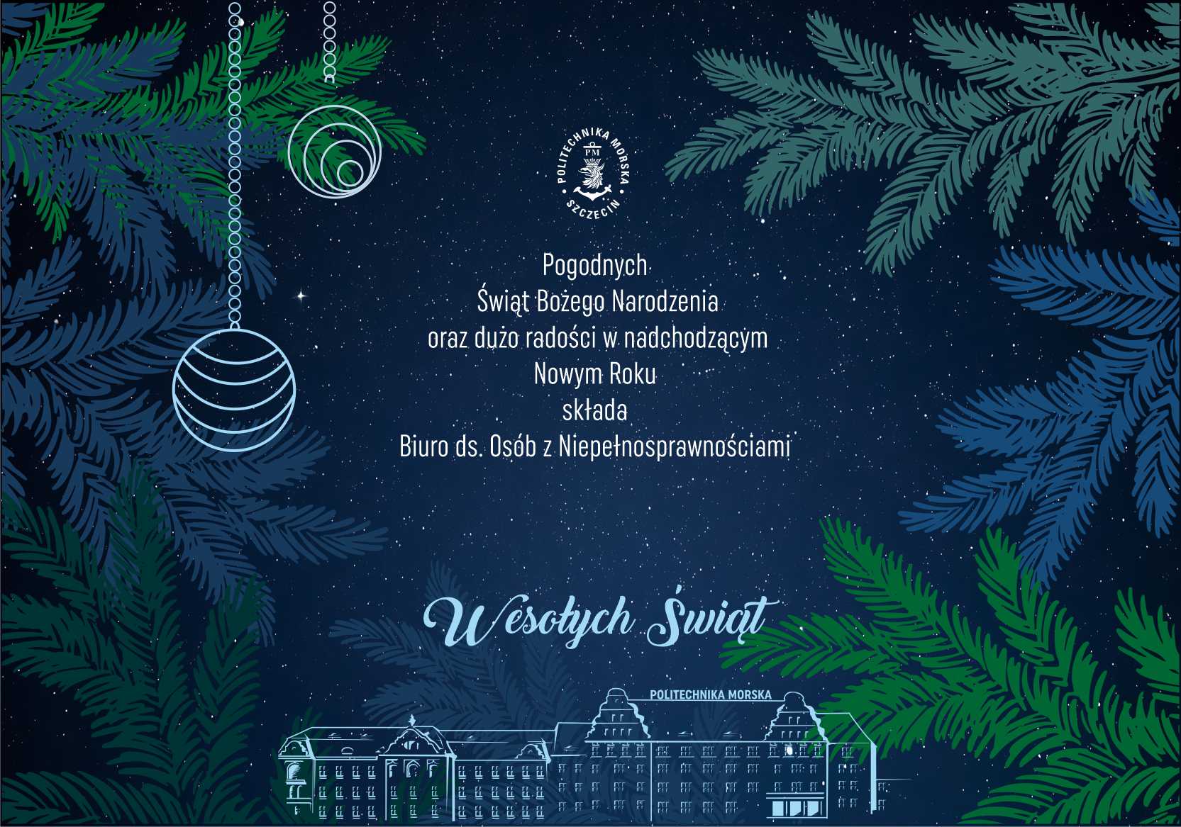 Życzenia świąteczne od Biura ds. Osób z Niepełnosprawnościami