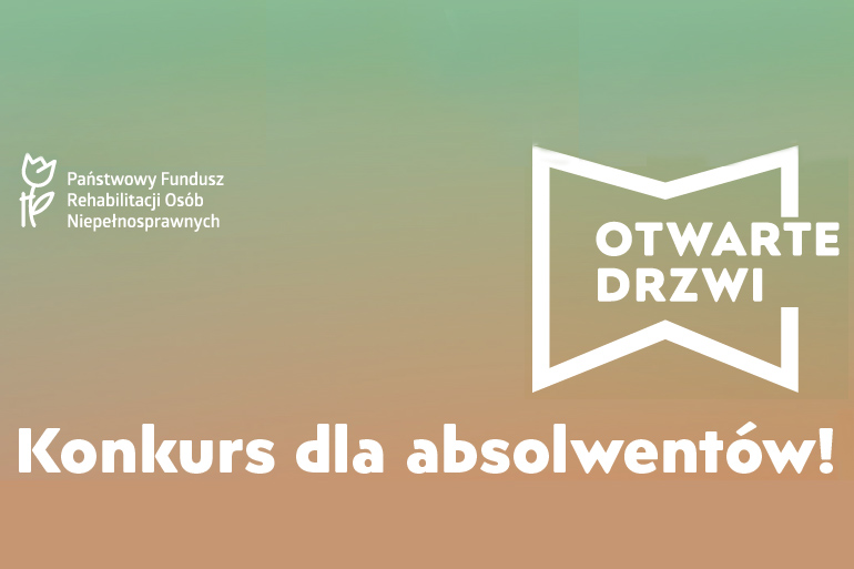 Ogólnopolski Konkurs dla absolwentów - „OTWARTE DRZWI” - grafika