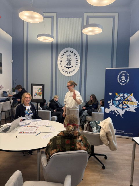 Szarady studentów w czasie ERASMUS+ Days