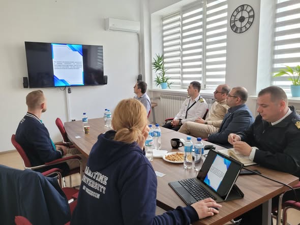 Spotkanie wykładowców Politechniki Morskiej w Szczecinie z wykładowcami Academia Navală Mircea cel Bătrân w Constanta