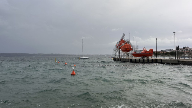 Dynamika sztormowej pogody na Adriatyku - okolice Portorožu i Kopru