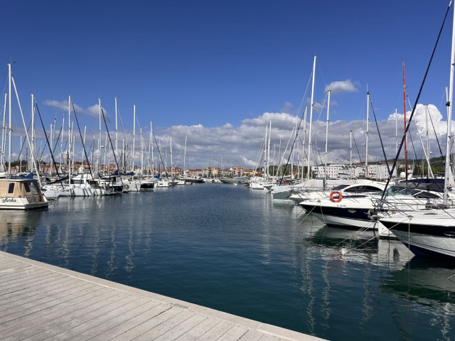 Widok mariny w okolicach Portorožu