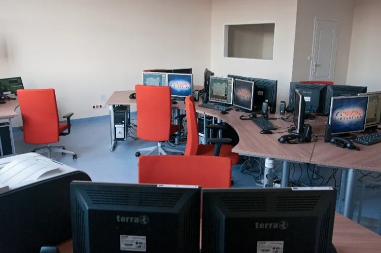 Symulator GMDSS - stanowisko