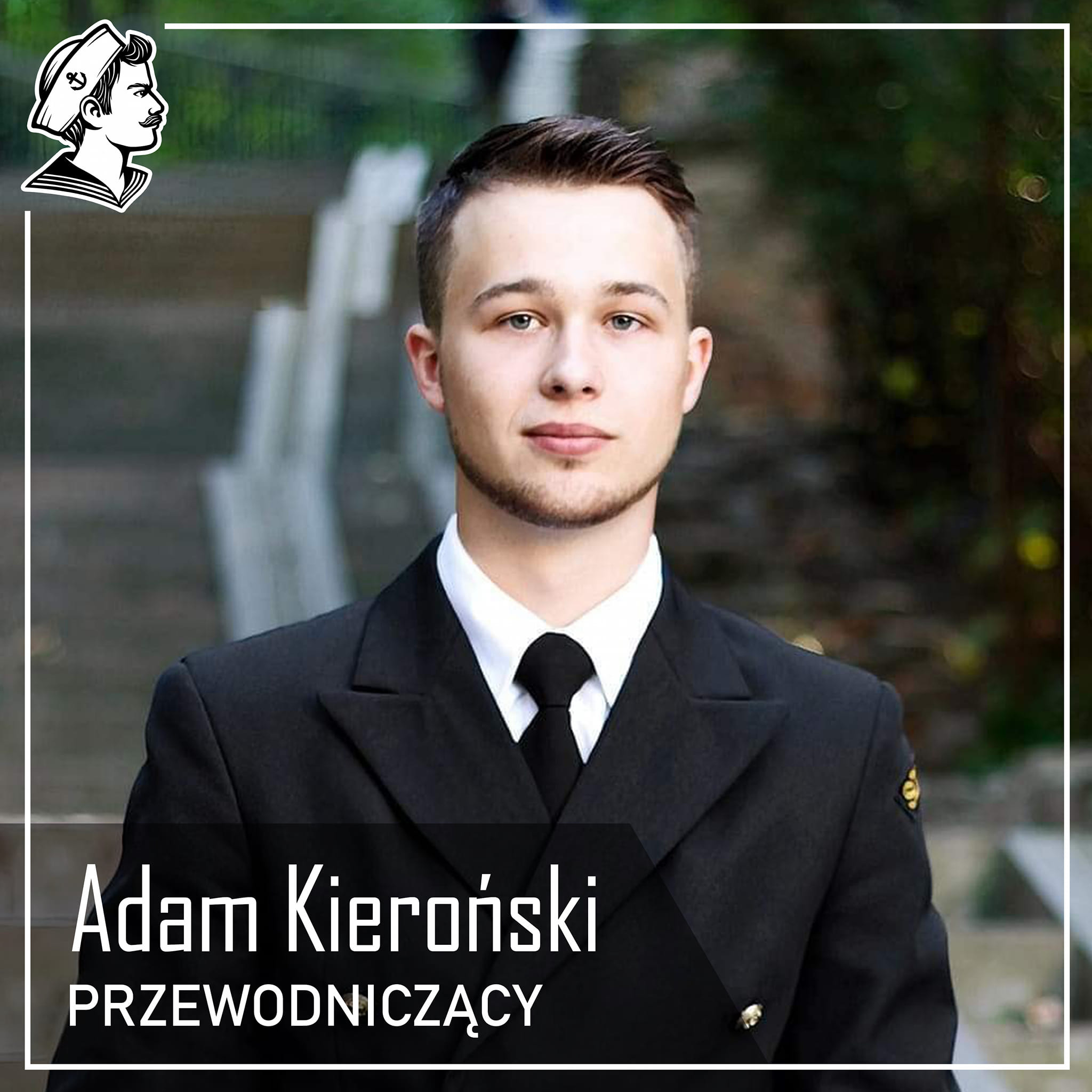 Przewodniczący Samorządu Studenckiego PM Adam Kieroński