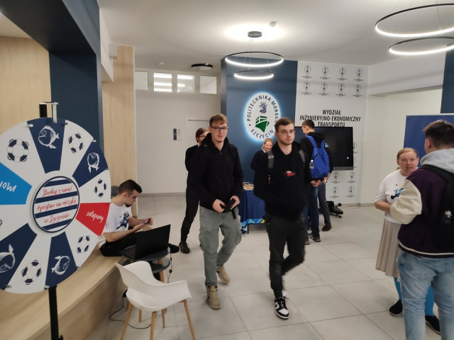 Ewa Tarabicka i Dmytro Sakharskyi na Wydziale Inżynieryjno-Ekonomicznym Transportu