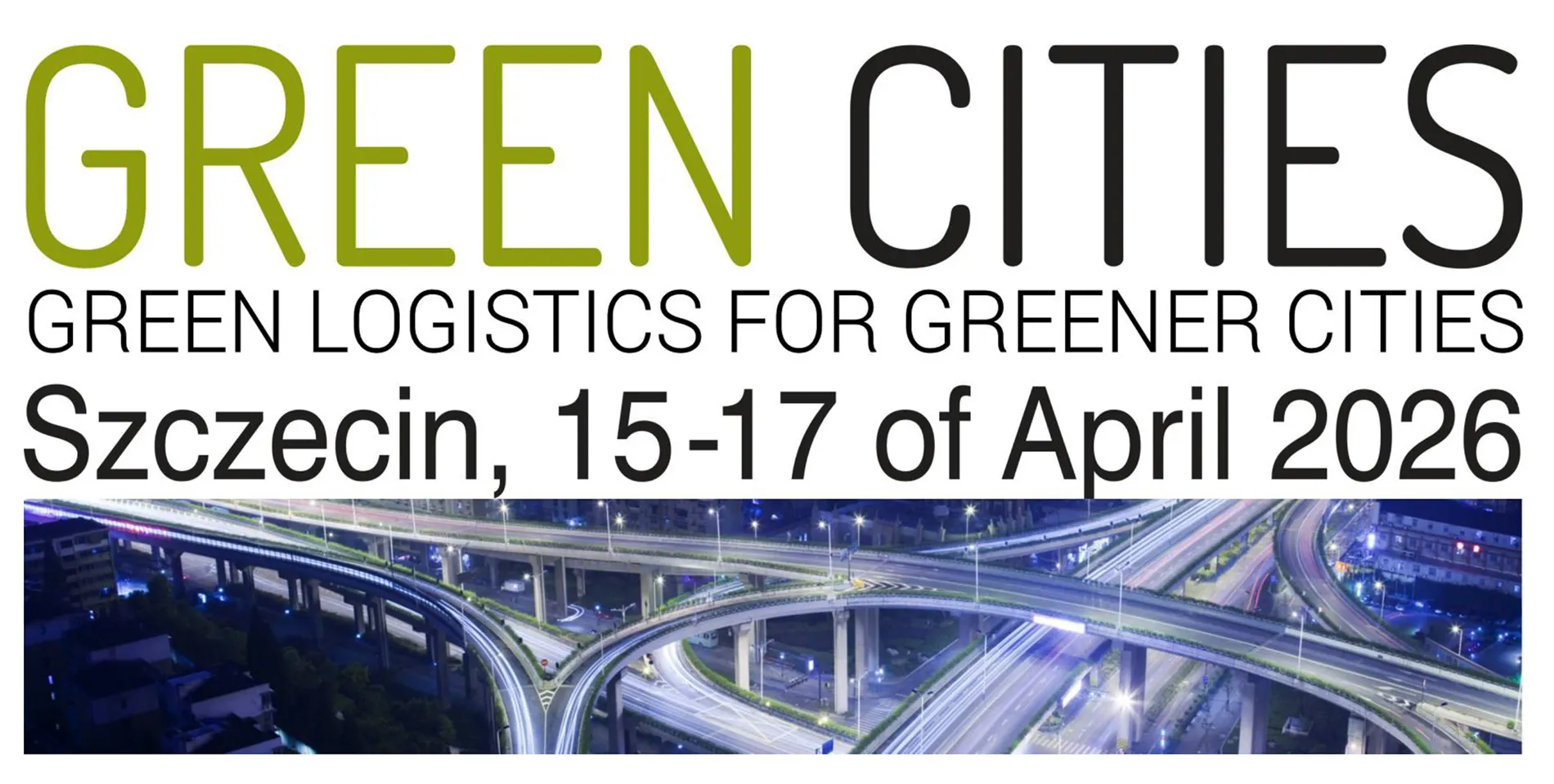 baner konferencji Green Cities