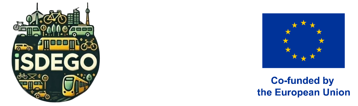 logo ISDEGO i flaga UE