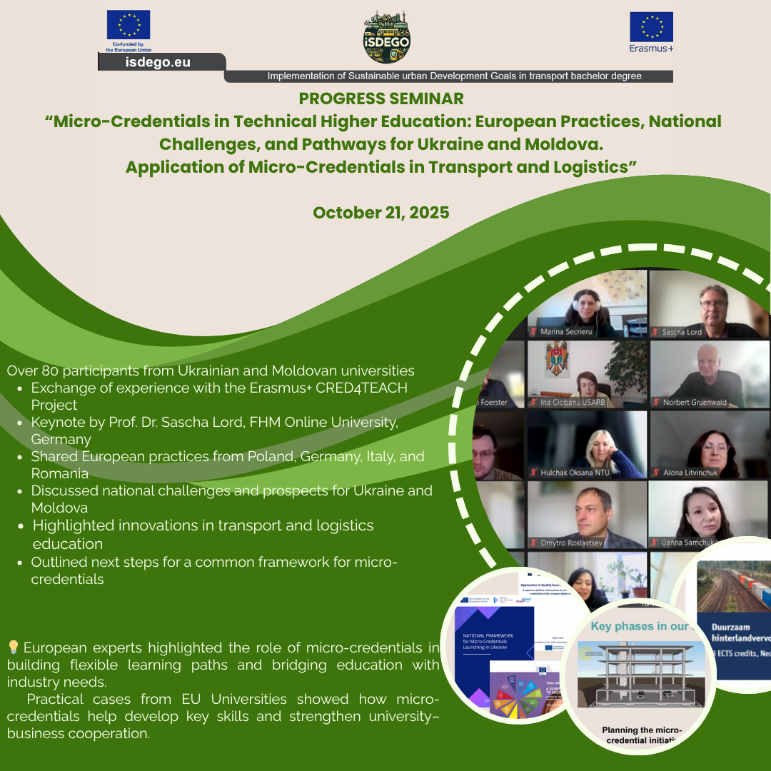 Progress Seminar “Micro-Credentials in Technical Higher Education”