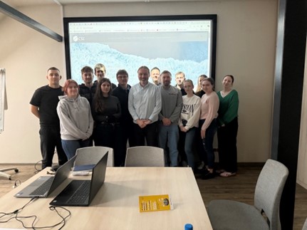 Studenci z wizytą w CSL sp. zoo