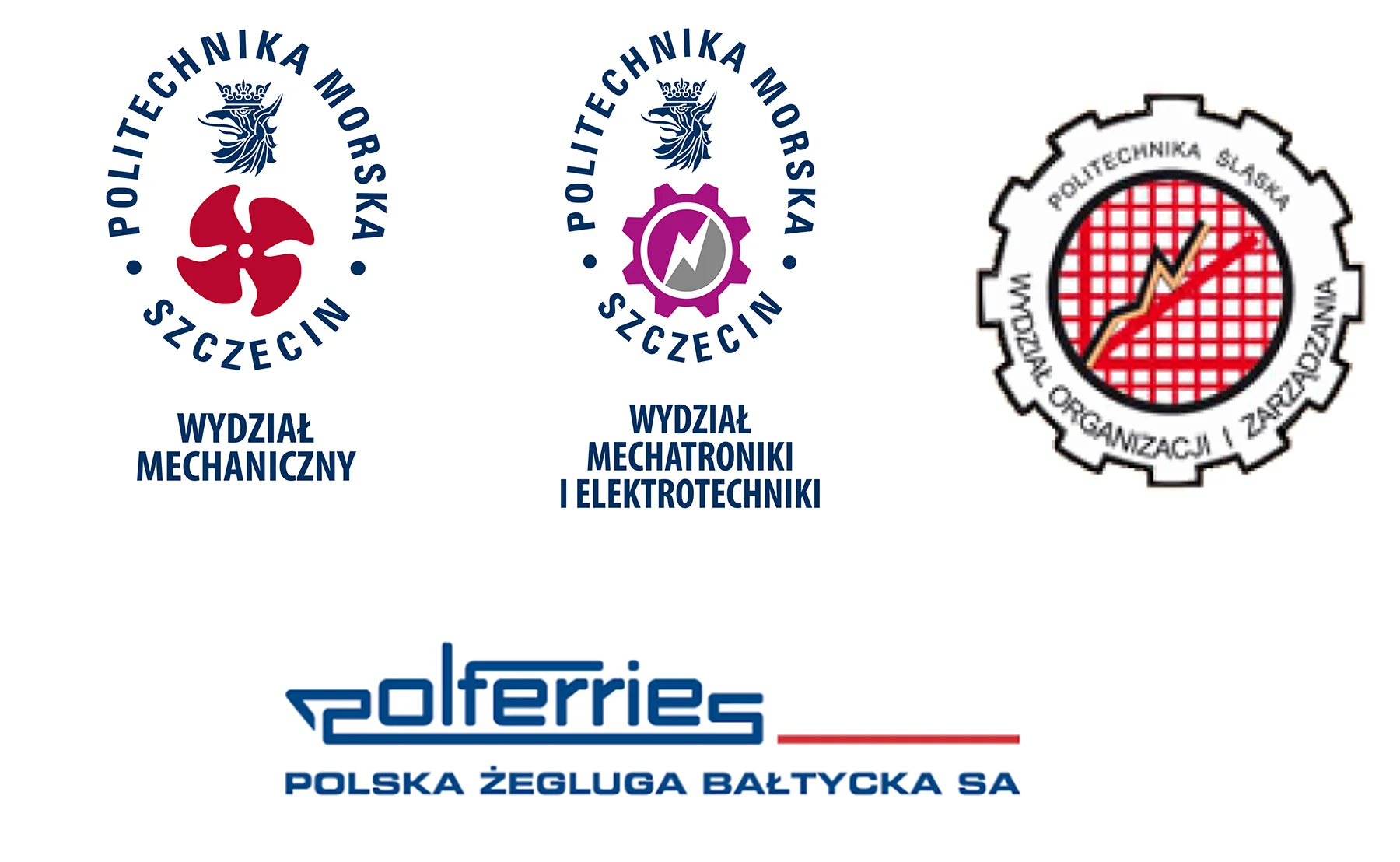 Logotypy organizatorów konferencji OMiU